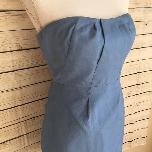 J. Crew Erica Strapless Dress With Pockets Size 2 - Picture 3 of 12
